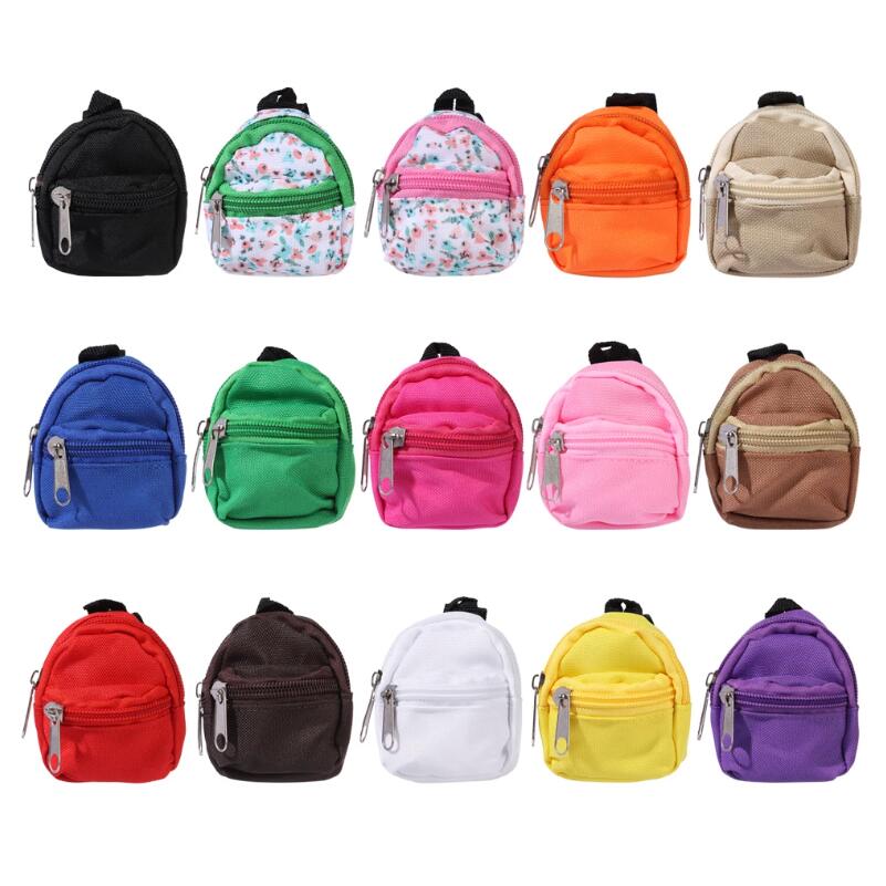 for LABUBU 30cm Doll 1/6 BJD Doll Mini Bag Backpack Mini Doll Bag Doll House Decoration Toy Accessories for Gifts Halloween, Christmas Gift