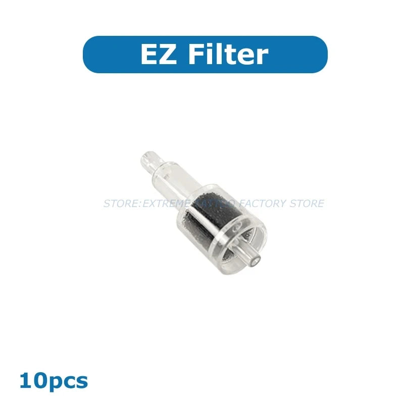 10pcs High Quality Sterility Tips Negative Pressure Filter Tube 5/9 Pins Needle For EZ Gun Replacement Skin Care Device Parts